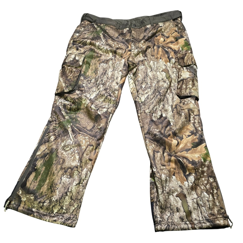 Habit Cargo Pants Men 3XL Camo Realtree APX Fleece Lined FP10002